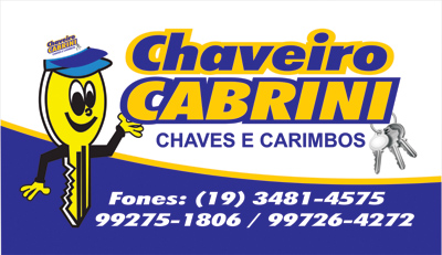 Chaveiro Cabrini São Pedro SP